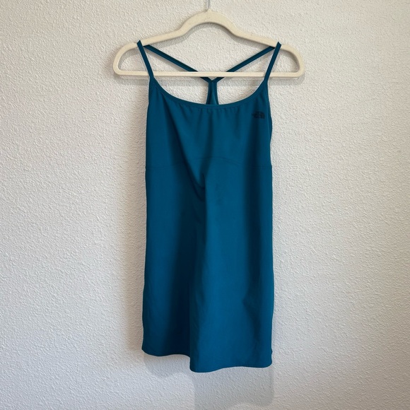 The North Face Dresses & Skirts - The North Face Blue Arque Hike Dress M Activewear Athleisure Outdoor Camping